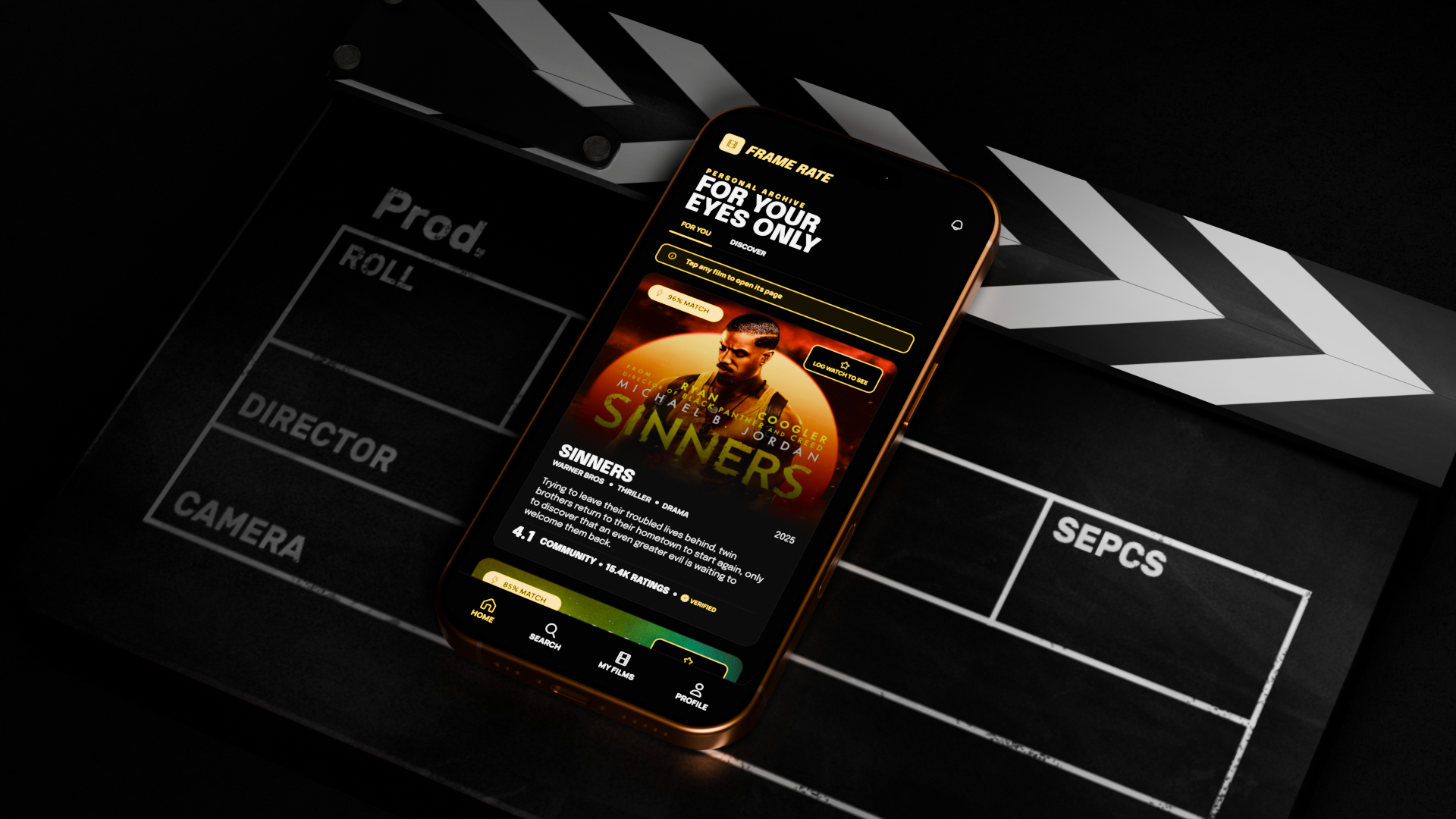 Frame Rate — iOS App Concept
